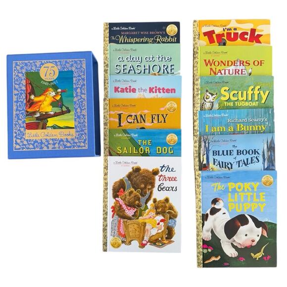 Little Golden Books Collection 75th Anniversary Set - Picture 1 of 2
